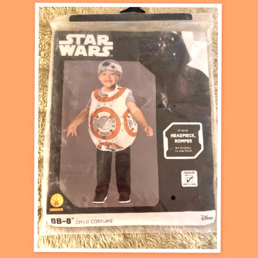 Rubie's Star Wars BB-8 Child Costume ~  Size 2-3 Years